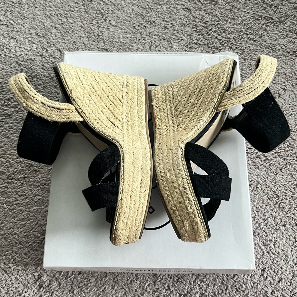 Steve Madden Eira Wedge Sandals - Picture 6 of 6